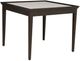 Fairfield® Delilah White Activity Table with Smoked Stone Base-0