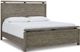 Signature Design by Ashley® Brennagan 5-Piece Gray King Panel Bed Set-1