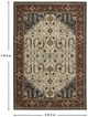 Oriental Weavers™ Aberdeen 5'x8' Style 20 Area Rug-2