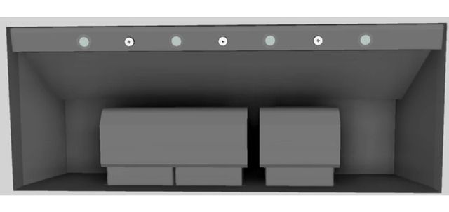 Vent-A-Hood® 60" Gunsmoke Wall Mounted Liner Insert-2