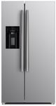 FORNO® Espresso Salerno 36 in. 20.0 Cu. Ft. Stainless Steel Side-by-Side Refrigerator-0