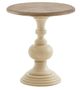Olliix by Madison Park Lexi Walnut Table with Antique Cream Base-0