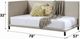 ACME Furniture Yinbella Beige Full Daybed-1
