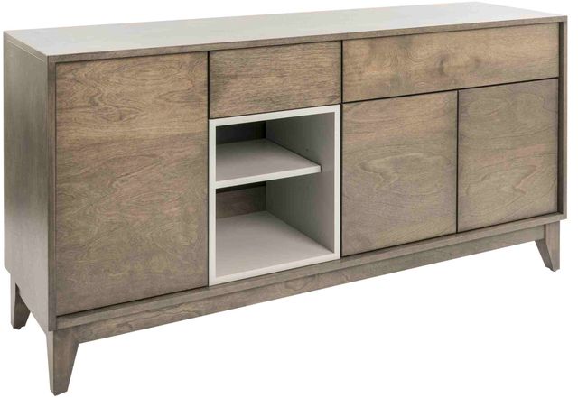 VieBois Slate/White Snow Buffet-0