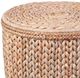 Bassett Mirror Caffey Natural Round End Table-1