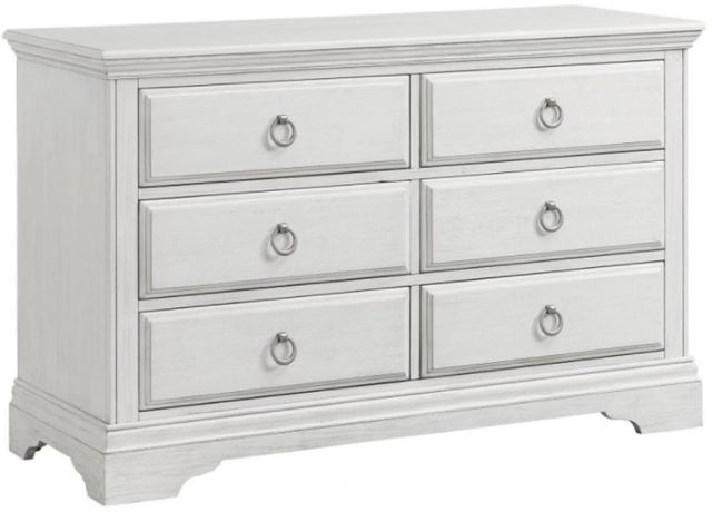 Westwood Design Riley Brushed White Youth Dresser-0