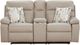 Affordable Furniture 1700 Porschia Taupe Reclining Loveseat with Console-2