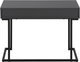 Monarch Specialties Inc. Black/Modern Grey Computer Desk-2