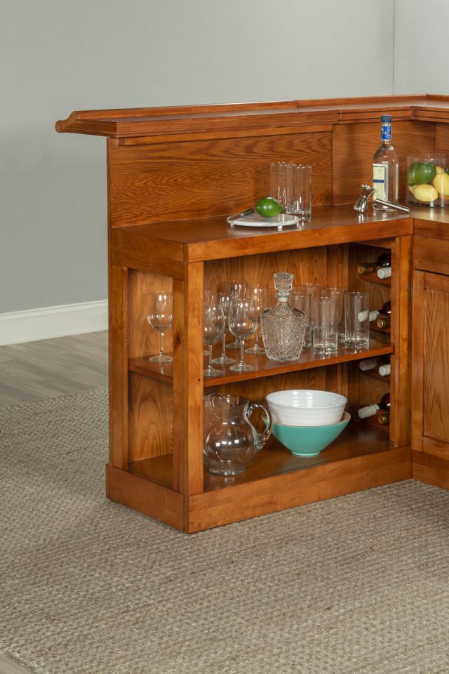 HH2 Home Classic Oak Side Bar