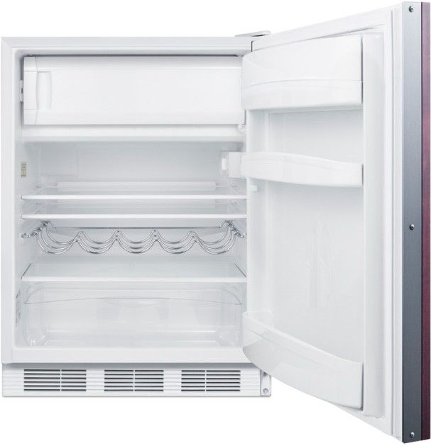 Summit® Peak24 Series 24” 5.1 Cu. Ft. Panel Ready ADA Compliant Under the Counter Refrigerator-1