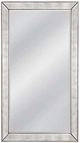 Bassett Mirror Beaded Silver Floor Mirror-0