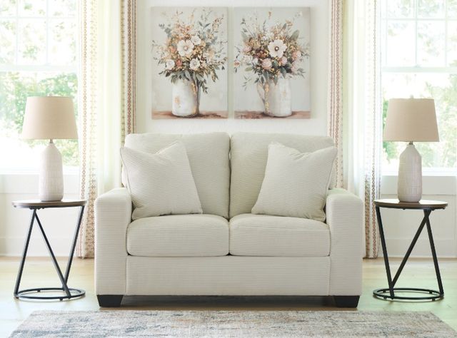 Signature Design by Ashley® Amesley Ivory Loveseat-3