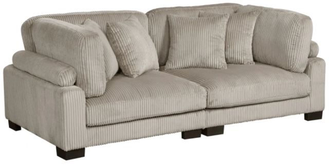 Homelegance® Traverse Taupe Loveseat-0