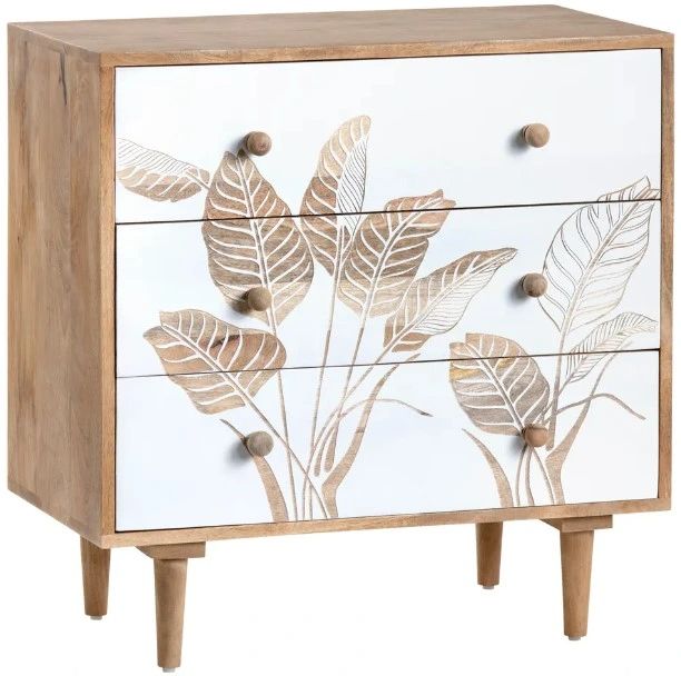 Crestview Collection Seaside White Drawer Chest-0