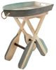 Sagebrook Home Wood Blue Boat Accent Table-1