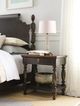 Kincaid® Bridgetown Warren Black/Heritage Maple Bedside Table-1