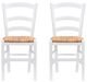 Linon Venezia 2-Piece White Rush Seat Dining Side Chair Set-3