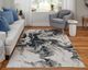 Feizy Micah Black/Ivory 5'x8' Area Rug-5