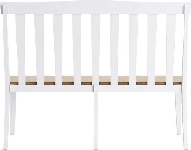 Signature Design by Ashley® Ashbryn Natural/White Dining Bench-2