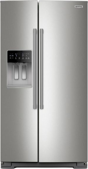Maytag® 36 in. 20.8 Cu. Ft. Fingerprint Resistant Stainless Steel Counter Depth Side-by-SideRefrigerator