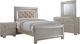 Elements International Platinum 4-Piece Champagne Youth Full Panel Bedroom Set-0