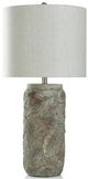 Stylecraft Maple Cream/Off-White Leaf Ceramic Table Lamp-0