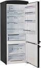 Unique Appliances Classic Retro 28" 17 Cu. Ft. Matte Black Counter Depth Bottom Freezer Refrigerator-3