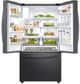 Samsung 22.6 Cu. Ft. Black Stainless Steel French Door Counter Depth Refrigerator-2