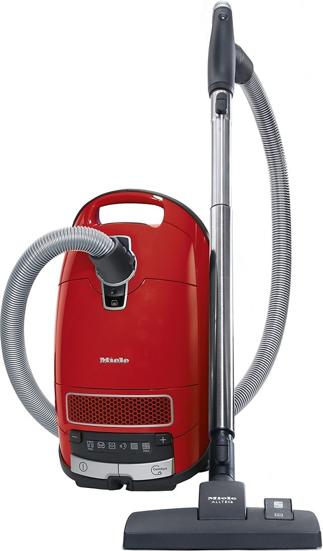 Miele Vacuum Complete C3 HomeCare PowerLine Mango Red Canister Vacuum-0