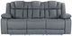 Global Furniture USA U7068 Gray Power Reclining Sofa-1