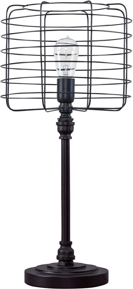 Signature Design by Ashley® Javan Antique Black Metal Table Lamp-0