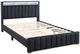 Furniture of America® Farese Black Full Panel Bed-0