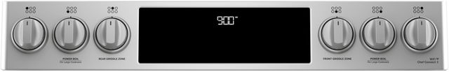 Café™ 30" Stainless Steel Smart Slide-In Dual Fuel Range with Warming Drawer-5