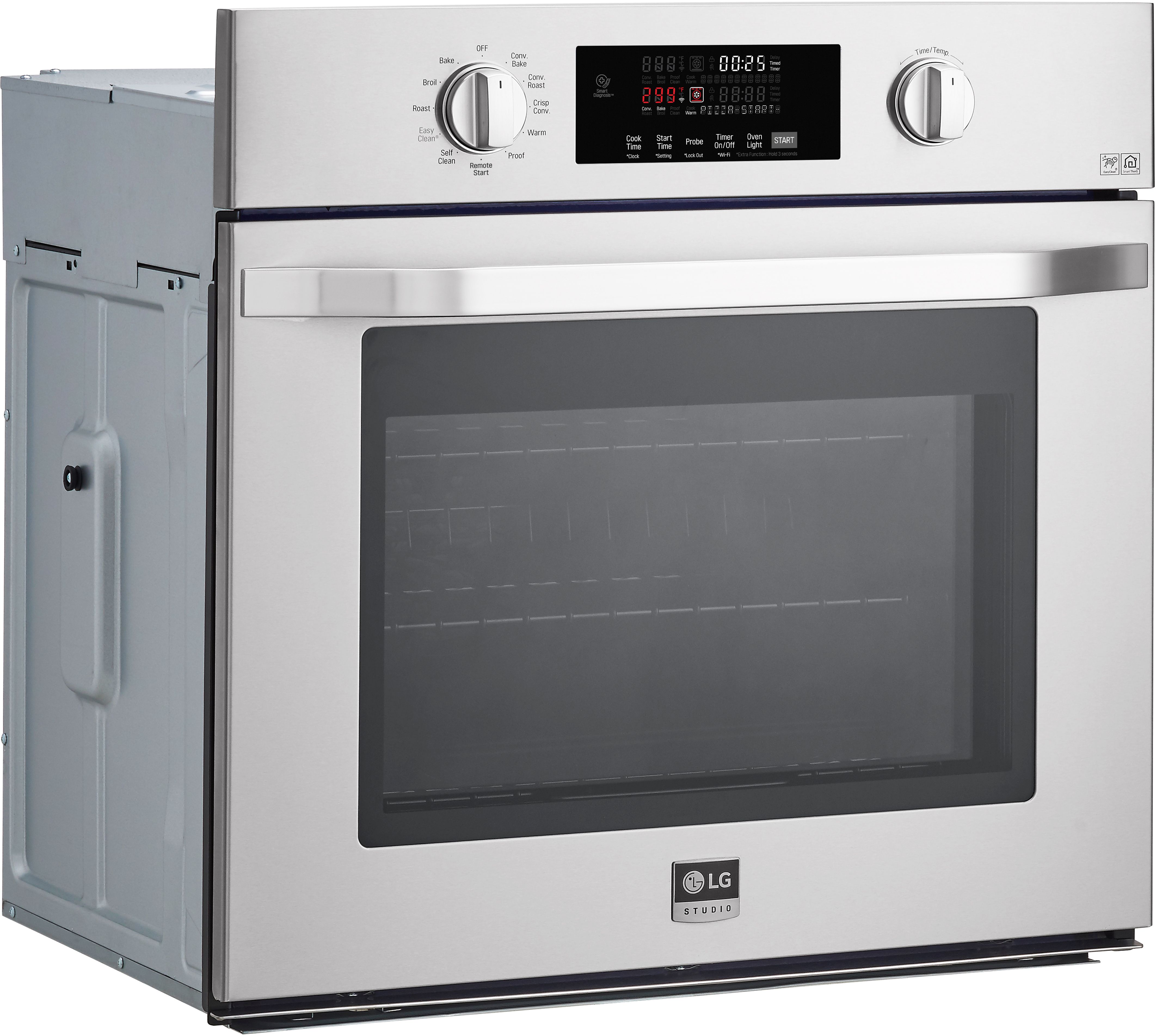 LG STUDIO 4.7 cu. ft. Smart Wi-Fi Enabled Single Built-In Wall Oven - Thumbnail 3