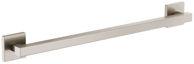 Brizo® Brilliance® Luxe Nickel® 24" Linear Square Grab Bar-0