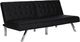 dhp furniture® Emily Black Convertible Futon-0