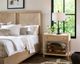 Universal Explore Home™ Modern Farmhouse Rylie Rustic Natural Oak Nightstand-1