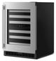 KitchenAid® 24" 4.97 Cu. Ft. Stainless Steel Wine Cooler -1