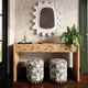 TOV Furniture Brandyss Natural Burl 54" Console Table-1