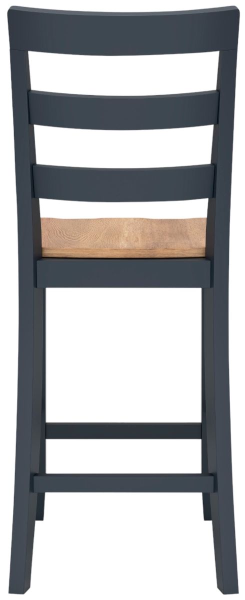 Signature Design by Ashley® Gesthaven Blue/Natural Barstool-3