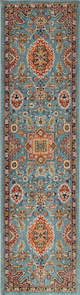 Karastan® Spice Market Deir Aquamarine 8' x 11' Area Rug-1