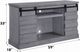 ACME Furniture Amrita Gray Oak TV Stand with Fireplace-2