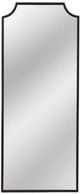 Bassett Mirror Sheldon Black Wall Mirror-0