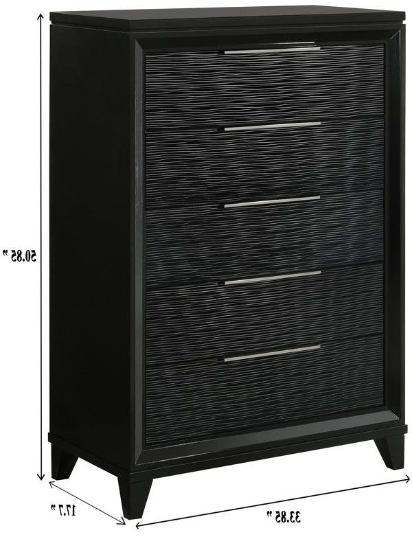 Crown Mark Cressida Black Chest-2