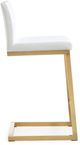 TOV Furniture Parma White Gold Steel Counter Stool-1
