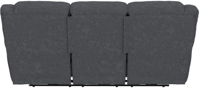 Catnapper® Trifecta Blue Mountain/Smoke Manual Reclining Sofa with Drop Down Table-3
