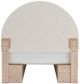 Signature Design by Ashley® Shapella Tan/White Youth Full 4-Drawer Upholstered Storage Panel Bed-4