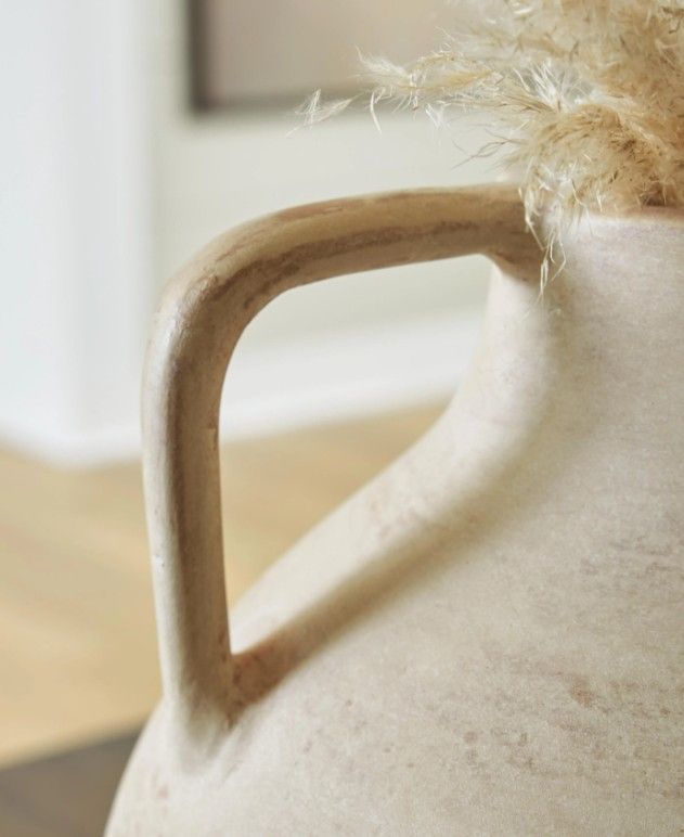 Signature Design by Ashley® Justy Antique Beige 13" Vase-3