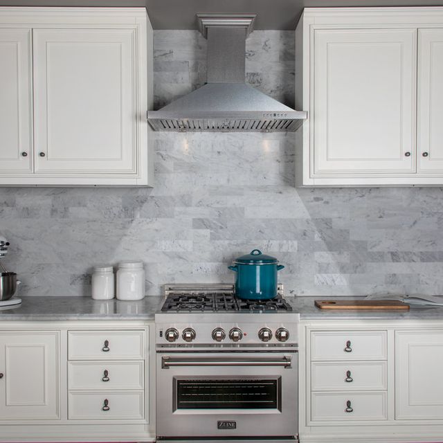 ZLINE 30" Satin Stainless Steel Wall Mount Range Hood-1