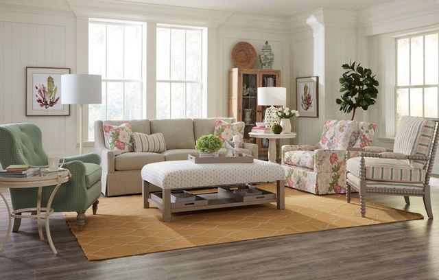 Paula Dean™ by Craftmaster® Swivel Chair-4